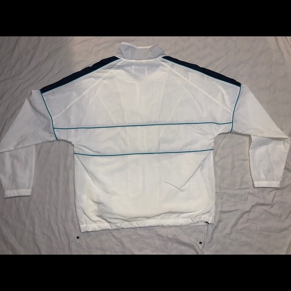 White Retro Windbreaker - Picture 2 of 3